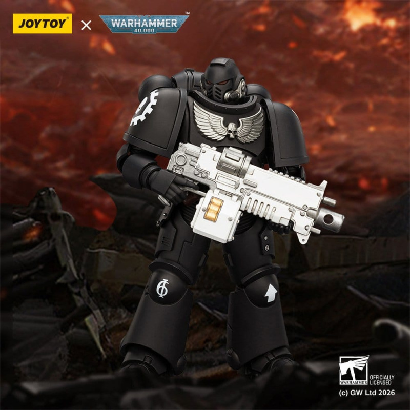 Warhammer 40,000 Action Figure Iron Hands Intercessor 12 cm 6