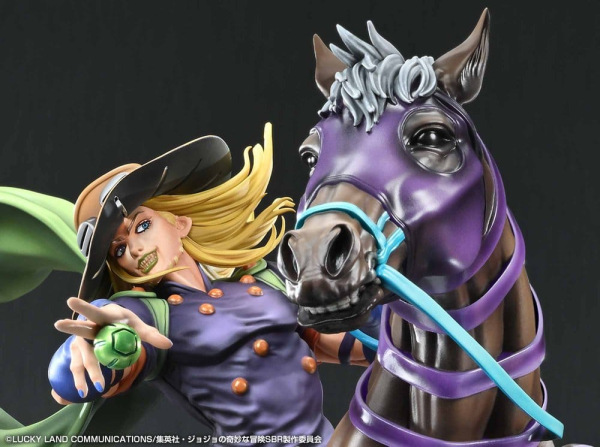 JoJo's Bizarre Adventure: Steel Ball Run Figure Gyro Zeppeli & Valkyrie 31 cm 11