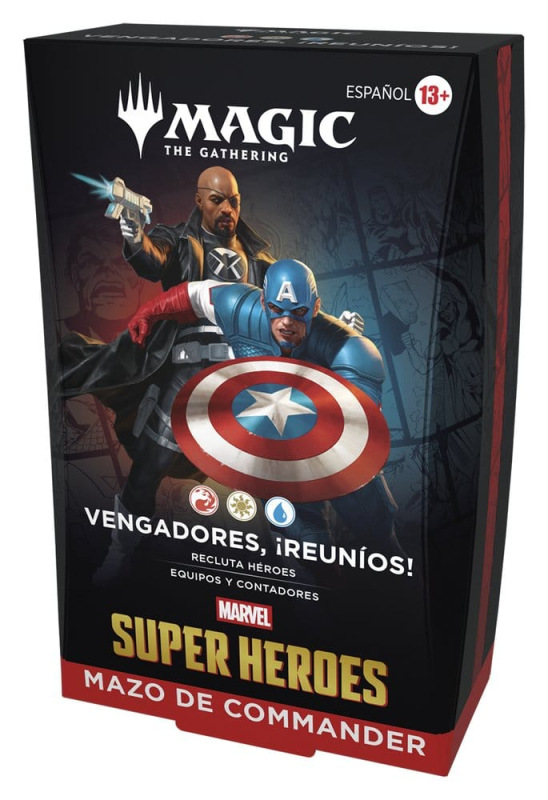 Magic the Gathering Marvel Super Heroes Commander Decks Case (4) spanish 3