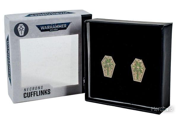 Warhammer 40,000 Cufflinks Necrons 1