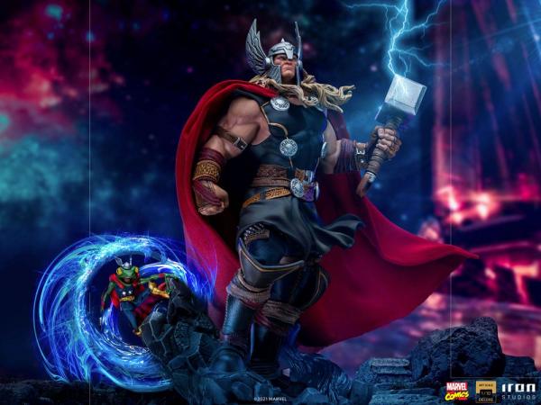 Marvel Comics: Thor Unleashed 1/10 Deluxe Art Scale Statue - Iron Studios