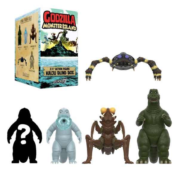 Godzilla Toho (Monster Island) Action Figure Wave 13 Blind Box Display (12) 4