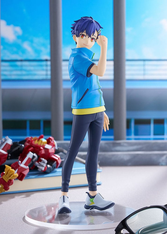 Gridman Universe Pop Up Parade PVC Statue Yomogi Asanaka L Size 23 cm 2