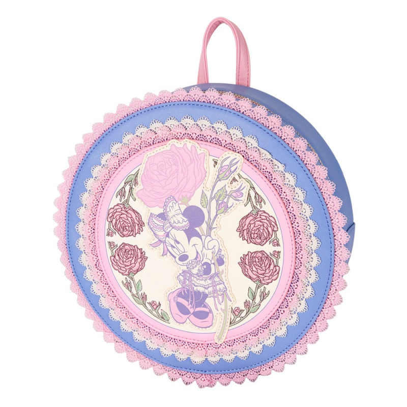 Disney by Loungefly Mini Backpack Minnie Floral and Lace 5