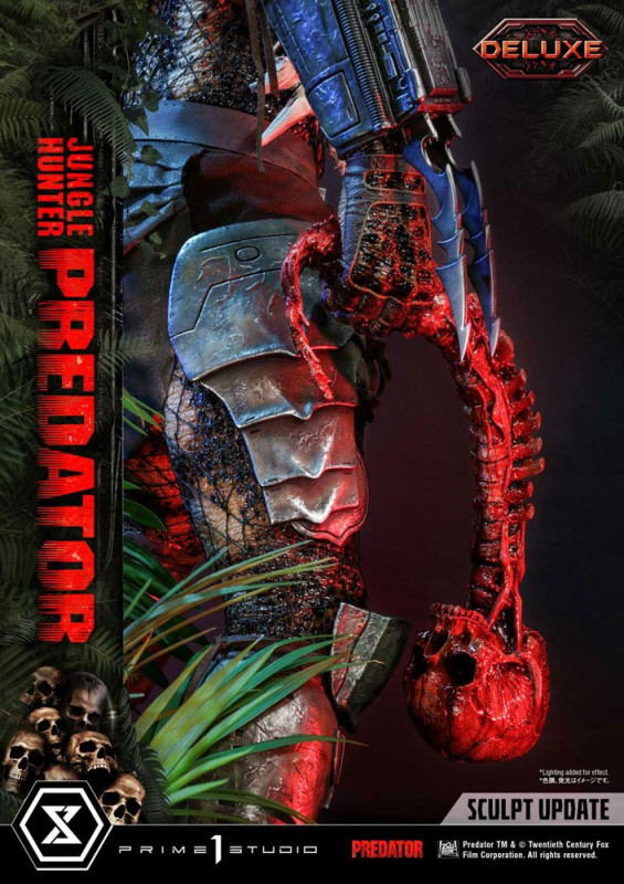 Predator Museum Masterline Statue 1/3 Jungle Hunter Predator Deluxe Bonus Version 90 cm 8