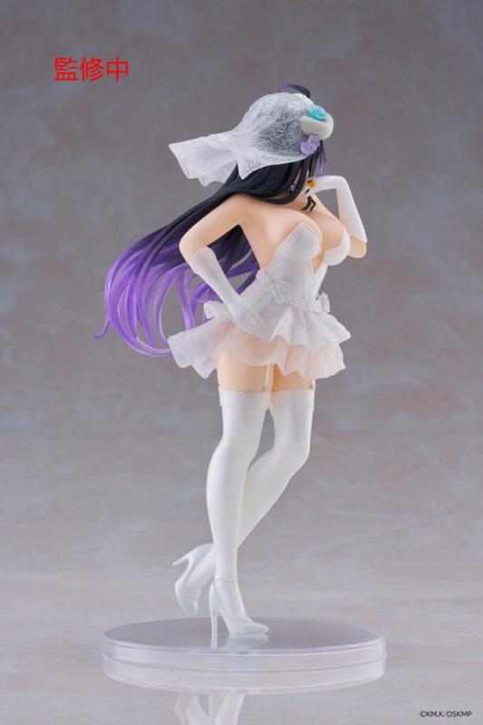 Overlord Coreful PVC Statue Albedo Wedding Ver. 18 cm 4