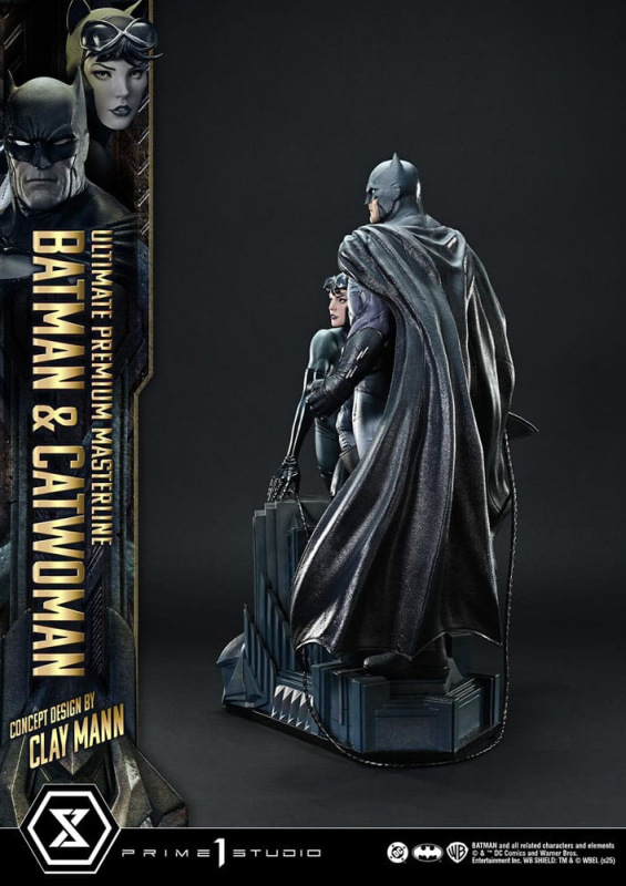 DC Comics Ultimate Premium Masterline Series Statue 1/4 Batman & Catwoman (Concept Design by Clay Ma 13