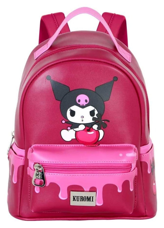 Sanrio Small Heady Backpack Kuromi Cherry 3