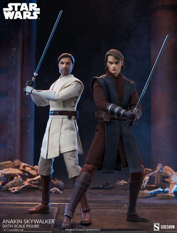 Star Wars The Clone Wars: Anakin Skywalker 1/6 Action Figure - Sideshow Collectibles
