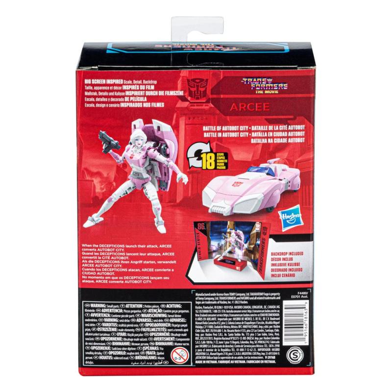 Transformers The Movie: Arcee 11 cm Action Figure - Hasbro