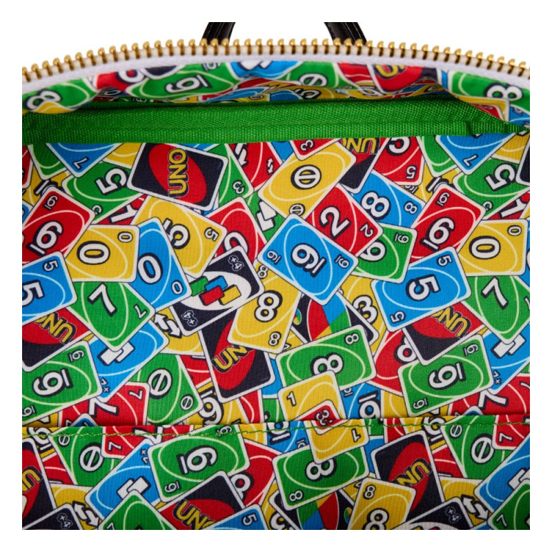Mattel Classic by Loungefly Mini Backpack UNO Reverse Card 3