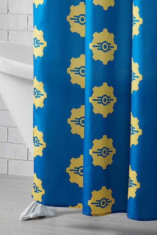 Fallout Shower Curtain Vault Tec 1