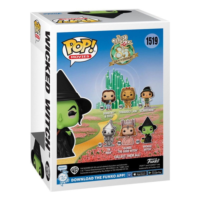 The Wizard of Oz POP & Buddy! Movies Vinyl Figure The Wicked Witch 9 cm 2