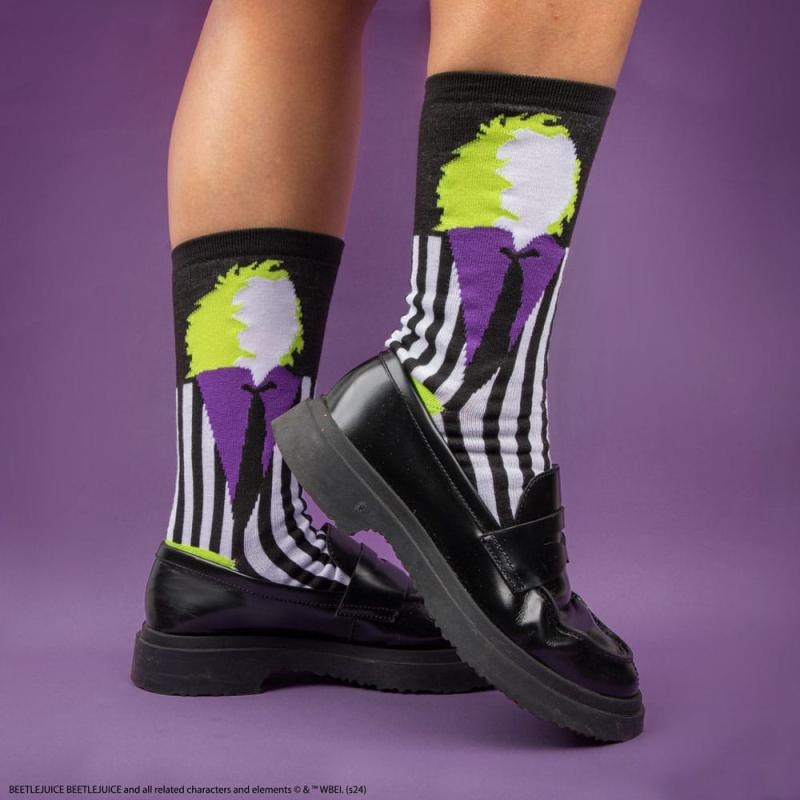 Beetlejuice Socks 3-Pack