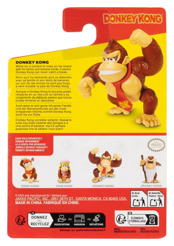 World of Nintendo Mini Figure Donkey Kong 6 cm Assortment (16) 7