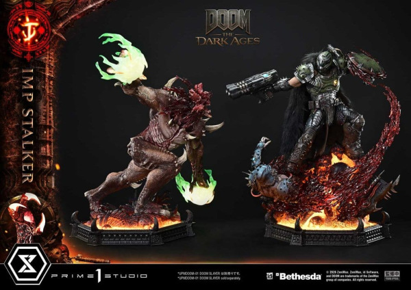 DOOM: The Dark Ages Ultimate Premium Masterline Series Statue 1/4 Imp Stalker 77 cm 10