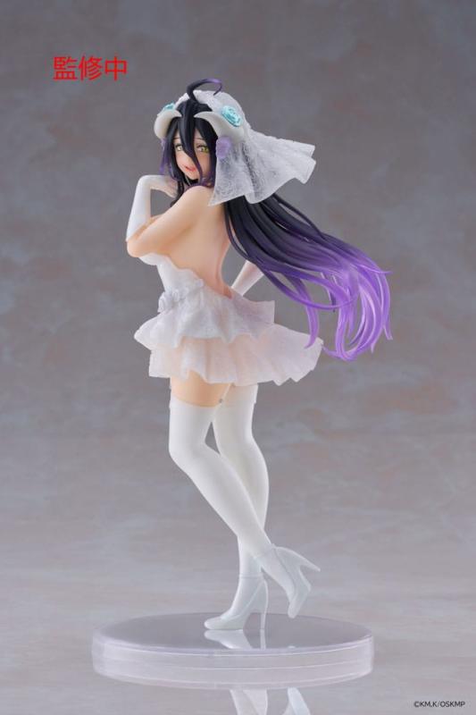 Overlord Coreful PVC Statue Albedo Wedding Ver. 18 cm 2