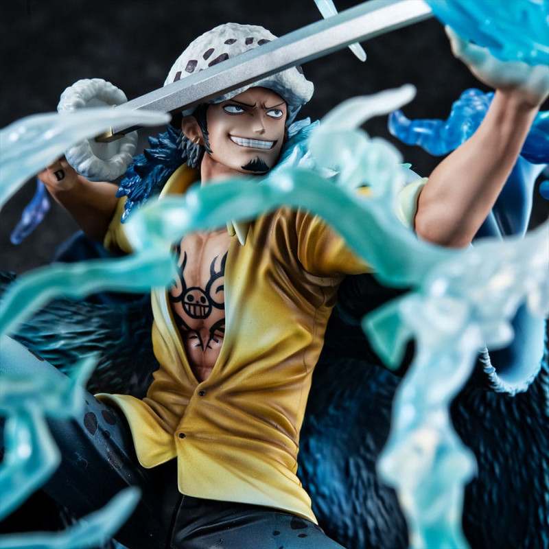 One Piece Portrait Of Pirates WA-MAXIMUM PVC Statue Trafalgar Law The Surgeon of Death Awaken Ver. 2 13