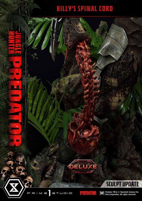 Predator Museum Masterline Statue 1/3 Jungle Hunter Predator Deluxe Bonus Version 90 cm 13