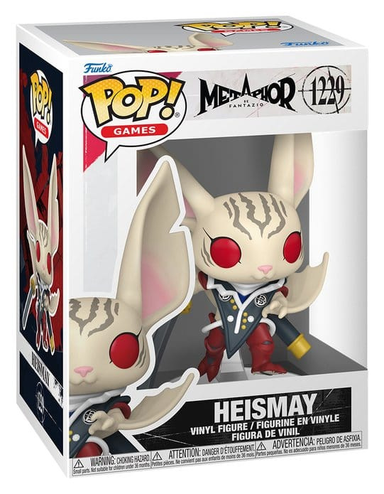 Metaphor: ReFantazio POP! Games Vinyl Figure Heismay 9 cm 1