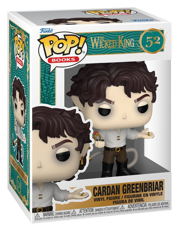 Folk of Air Series POP! Books Vinyl Figure The Wicked King - Cardan G 9 cm 1