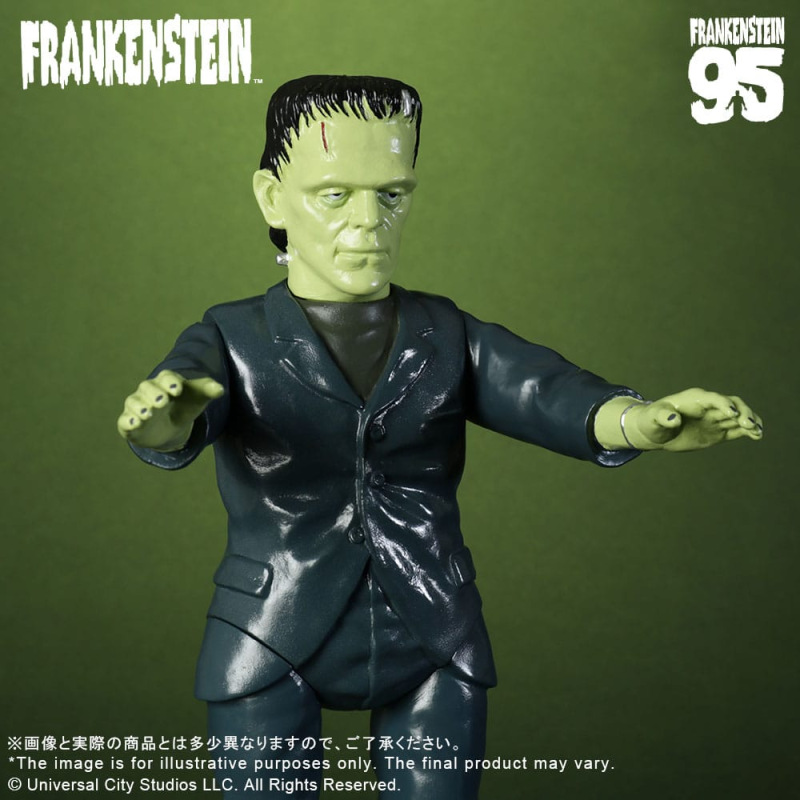 Universal Monsters Retro Sofubi Series Soft Vinyl Figure Frankenstein (1931) 27 cm 4
