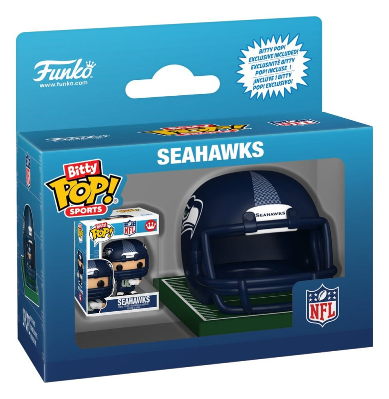NFL Bitty POP! Helmets Vinyl Figures NFC Series 1 Assortment (12) 13