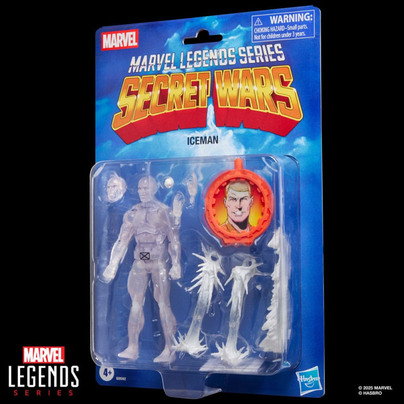 Secret Wars Marvel Legends Retro Action Figure Iceman 15 cm 2