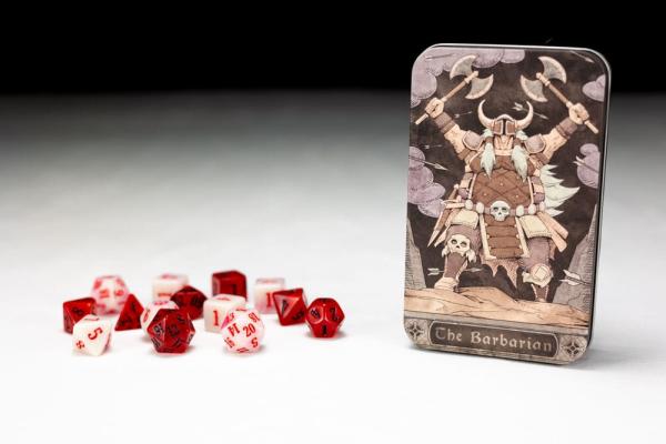 Character Class Classic RPG Dice Set Barbarian (13)