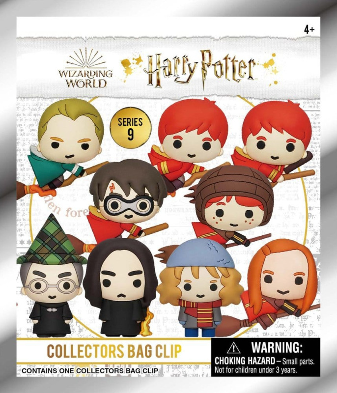 Harry Potter 3D Foam Bag Clips Series 9 Display (24) 2