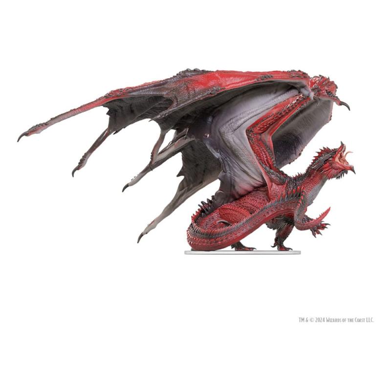 D&D Icons of the Realms Prepainted Miniature Adult Red Dragon Tyrant 18 cm 5