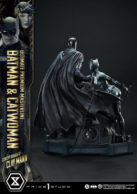 DC Comics Ultimate Premium Masterline Series Statue 1/4 Batman & Catwoman (Concept Design by Clay Ma 12