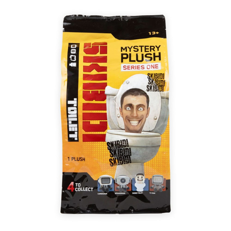 Skibidi Toilet Plush Mystery Blind Bag Display (2) 1