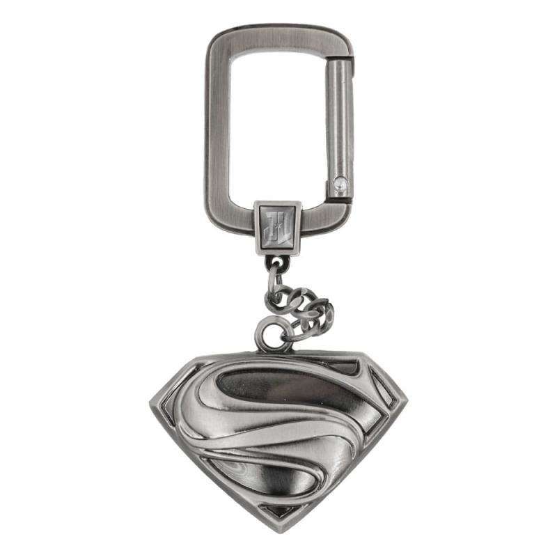 DC Justice League Pewter-Keychain Superman Logo