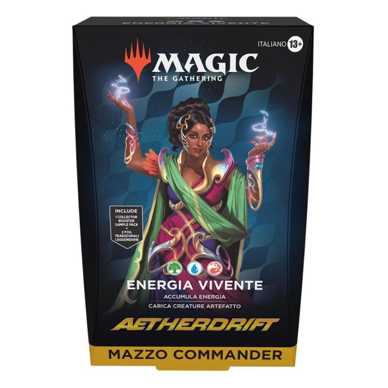 Magic the Gathering Aetherdrift Commander Decks Display (4) italian 1