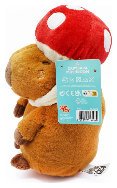 Capybara Plush Figure Mushroom 23 cm 2