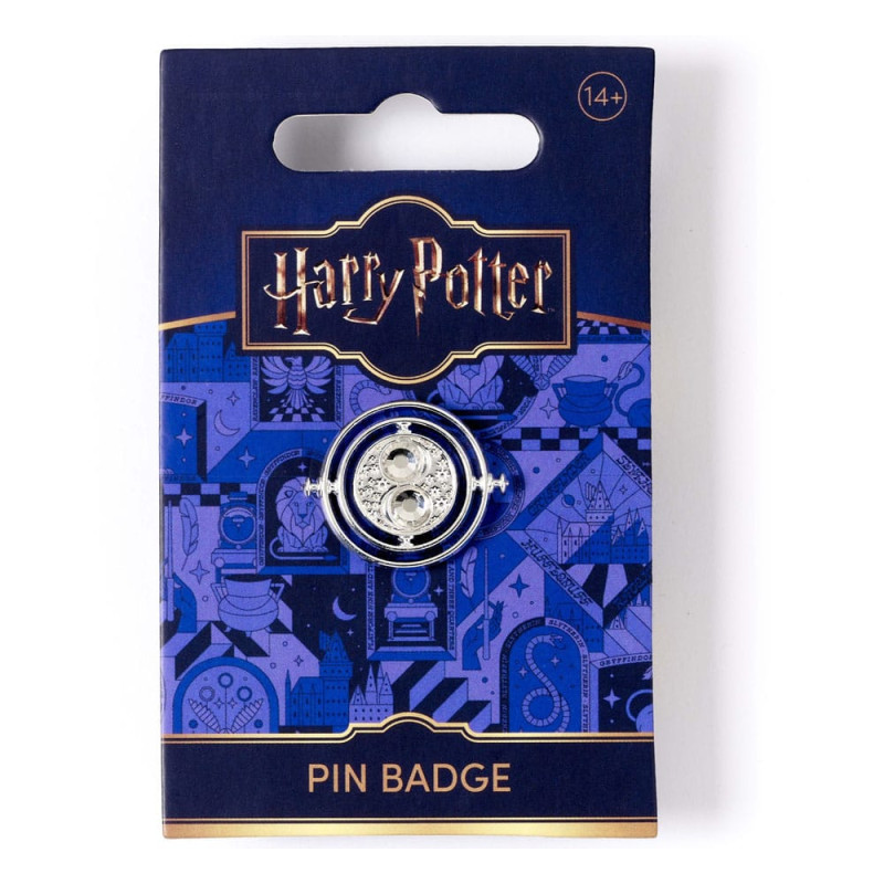 Harry Potter Pin Badge Time Turner (Silver Tone) 1