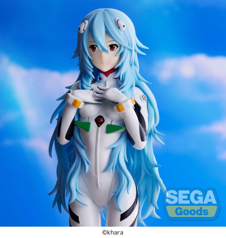 Evangelion: 3.0+1.0 Thrice Upon a Time SPM PVC Statue Rei Ayanami Long Hair Ver. 21 cm 3