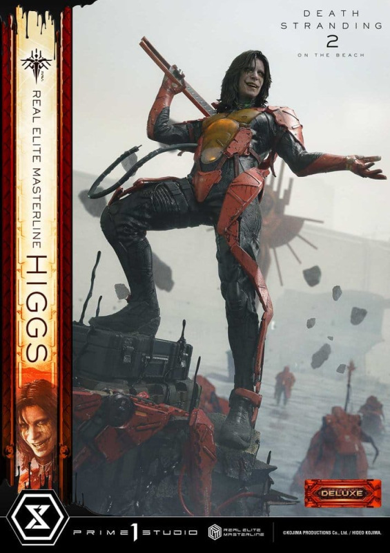 Death Stranding 2: On The Beach Real Elite Masterline Statue 1/3 Higgs Deluxe Version 81 cm 7