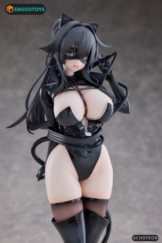K Pring Original Character Statue 1/6 Cat Woman Happy-chan 27 cm 2
