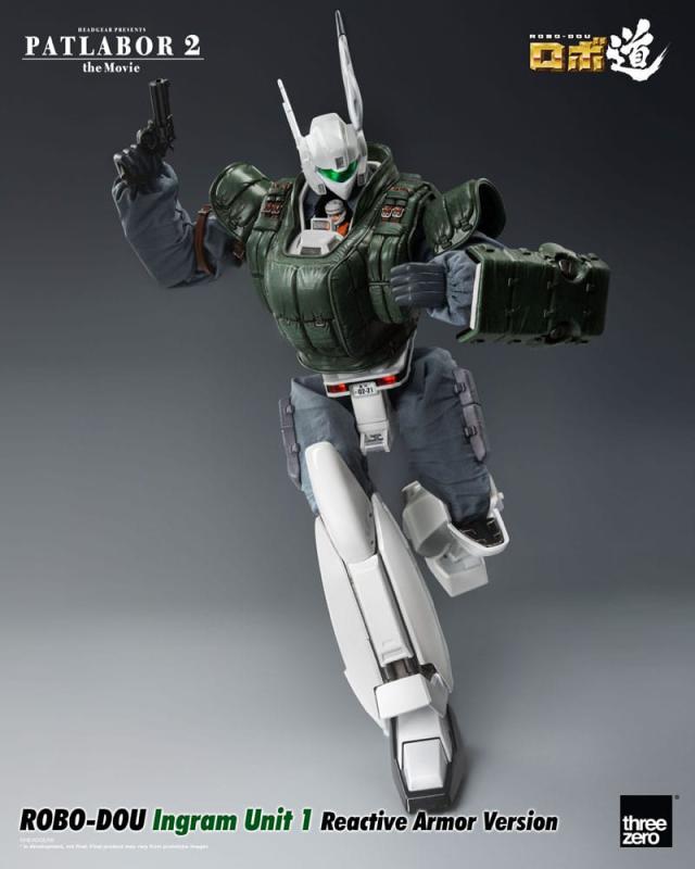 Patlabor 2: The Movie Robo-Dou Action Figure Ingram Unit 1 Reactive Armor Version 23 cm