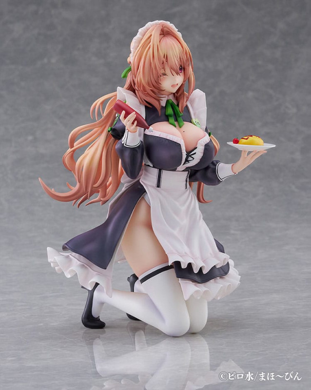 Hanikami Kanojo PVC Statue 1/6 Maid Maison Hanikami Kanojo Sano Hiiragi 20 cm 4