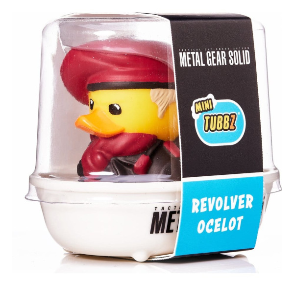 Metal Gear Solid Tubbz Mini PVC Figure Revolver Ocelot 5 cm 6