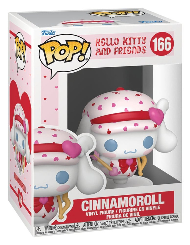 Hello Kitty POP! Sanrio Vinyl Figure Valentine's Day 2027 Cinnamoroll 9 cm 1