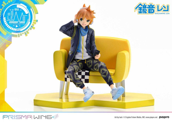 Vocaloid Piapro Characters Prisma Wing PVC Statue 1/7 Kagamine Len (Art by lack) 18 cm 9