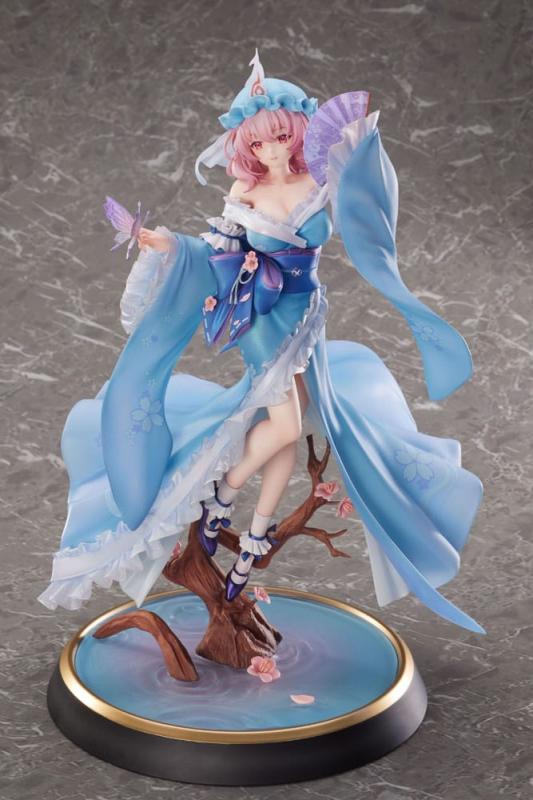 Touhou Project PVC Statue 1/6 Ghost From the Calamitous Nirvana Yuyuko Saigyouji Deluxe Edition 32 c