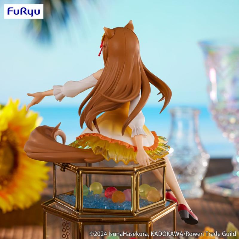 Spice and Wolf Noodle Stopper PVC Statue Holo Sunflower Dress Ver. 17 cm 4