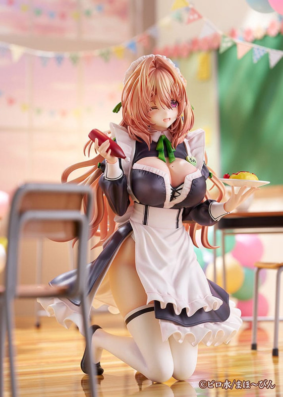 Hanikami Kanojo PVC Statue 1/6 Maid Maison Hanikami Kanojo Sano Hiiragi 20 cm 8