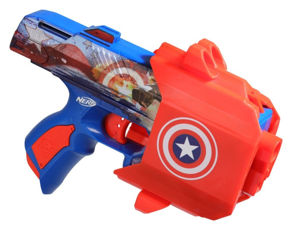 Marvel NERF Dart Blaster Captain America 2