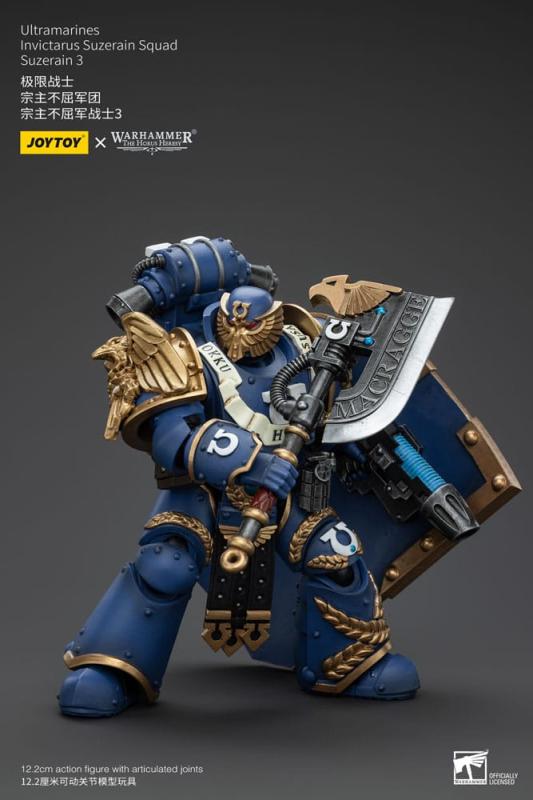 Warhammer The Horus Heresy Action Figure 1/18 Ultramarines Invictarus Suzerain Squad Suzerain 3 12 c